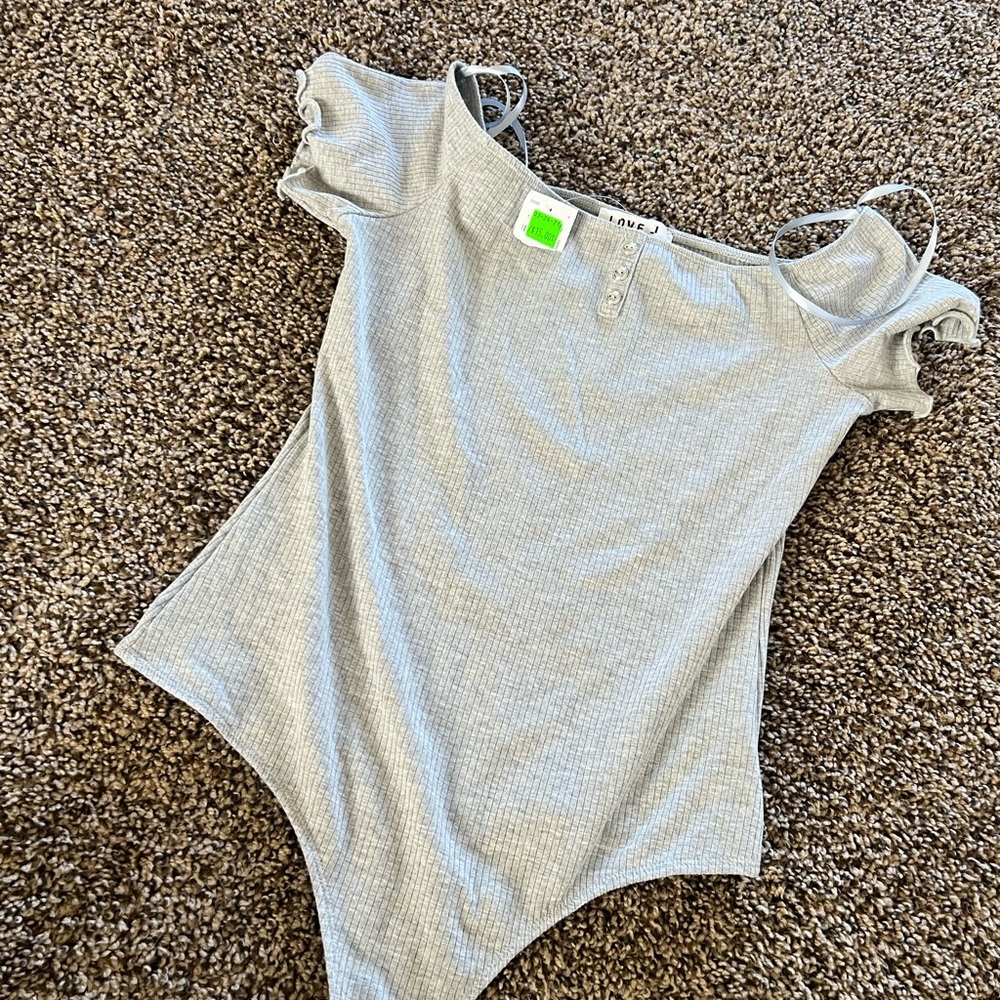 Gray Large Bodysuit